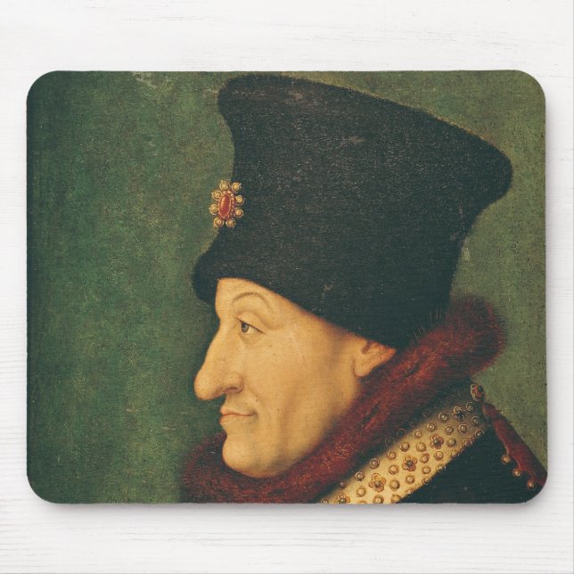 Philippe von Frankreich-Herzog von Burgunder Mousepad (Vorne)
