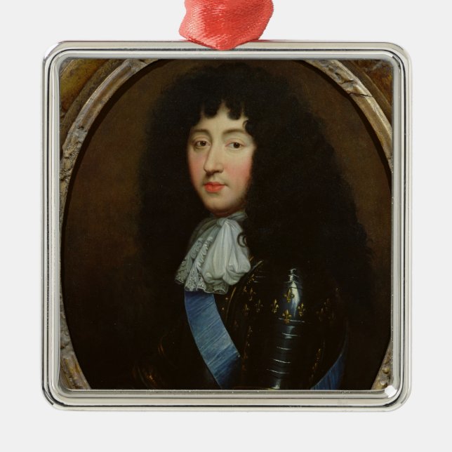 Philippe von Frankreich-Herzog von Orleans Silbernes Ornament (Vorne)