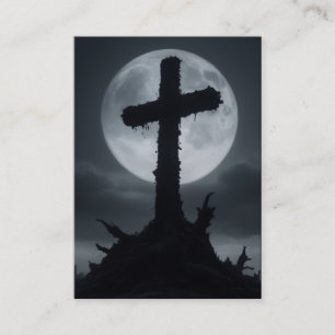 Philipper 2:8–11 Lutherbibel - Tödliches Kreuz Visitenkarte