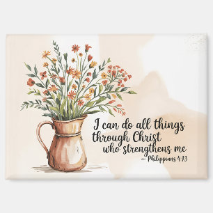 Philipper 4:13 Bibelvers Schriftzitat Magnet