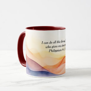 Philipper 4:13 Christliche Bibelvers Tasse