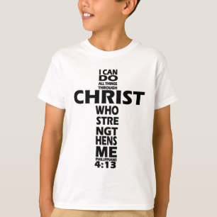 PHILIPPER 4:13 - CROSS - ICH KANN ALLE DINGE TUN T-Shirt