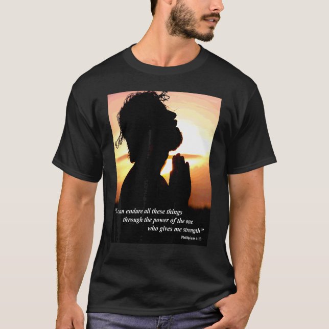 Philipper 4:13 T-Shirt (Vorderseite)