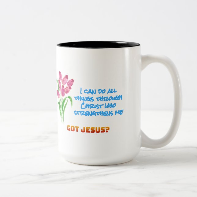 Philipper 4:13 Tasse (Rechts)