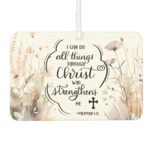 Philippianer 4:13 Alles durch die Christi-Bibel Autolufterfrischer