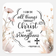 Philippianer 4:13 Alles durch die Christi-Bibel