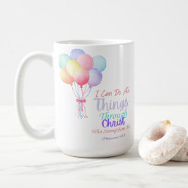 Philippianer 4:13 Bibelverse Tasse