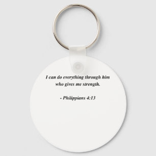 PHILIPPIANS-4:13 SCHLÜSSELANHÄNGER