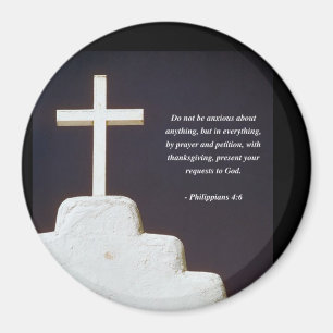 PHILIPPIANS-4:6 Bibel-Vers Magnet