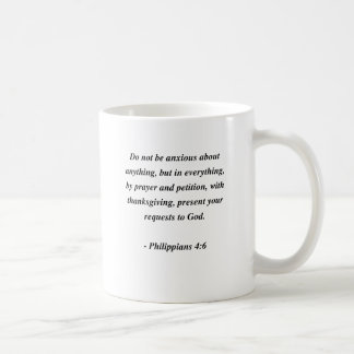 PHILIPPIANS-4:6 TASSE