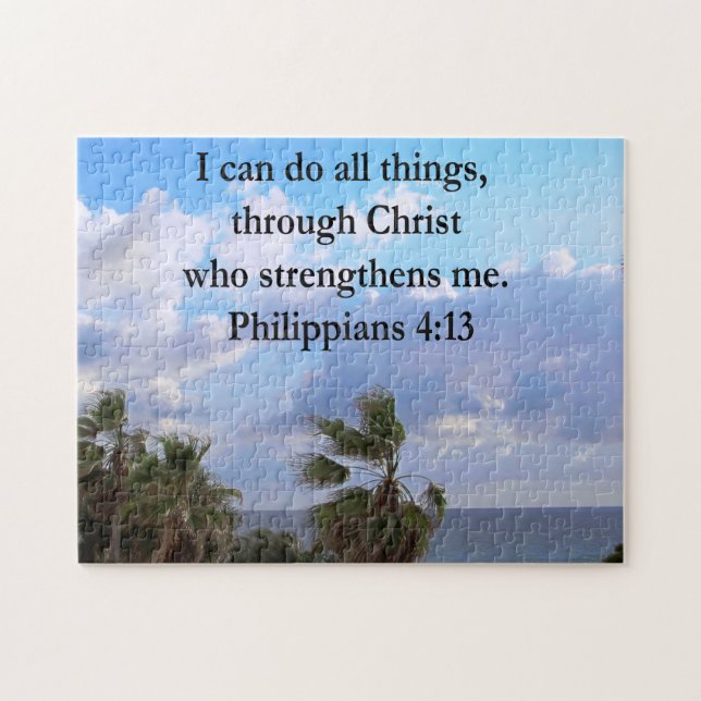 PHILIPPIER 4:13 PRAYER PUZZLE (Horizontal)