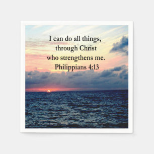 PHILIPPIER 4:13 SERVIETTE