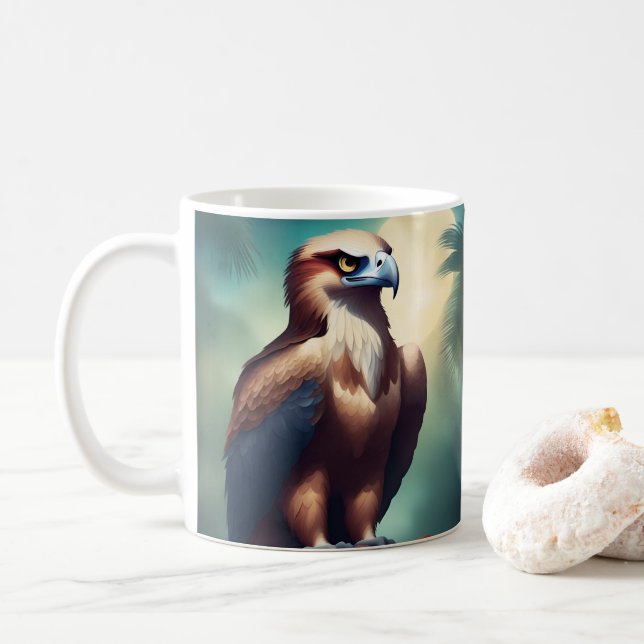 Philippine Eagle Tasse (Mit Donut)