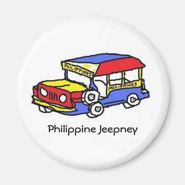 Philippine Jeepney Magnet (Vorne)