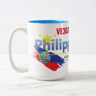 Philippine-Link Souvenir-Tasse Zweifarbige Tasse