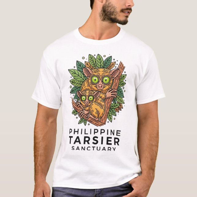 Philippine Tarsier Sanctuary T-Shirt (Vorderseite)