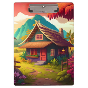 Philippine Traditional House-36543 Klemmbrett