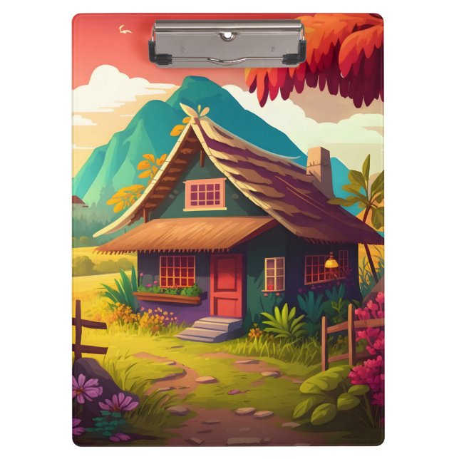 Philippine Traditional House-36543 Klemmbrett (Vorderseite)