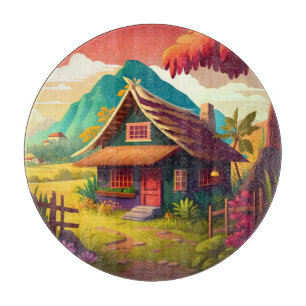 Philippine Traditional House-36543 Schneidebrett