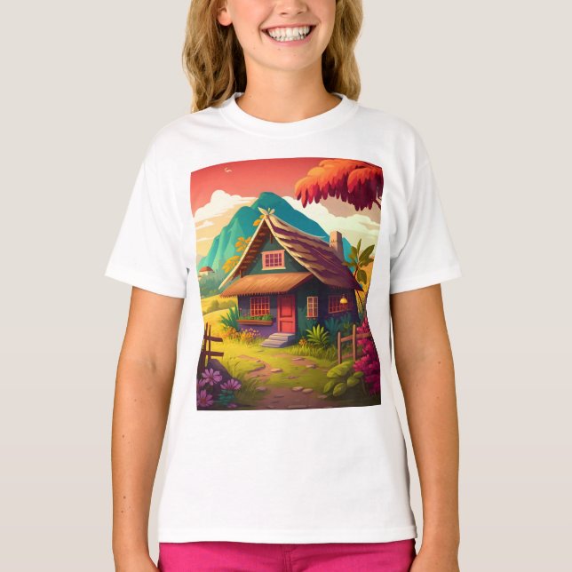 Philippine Traditional House-36543 T-Shirt (Vorderseite)