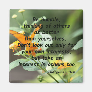 Philippinen 2:3-4 magnet