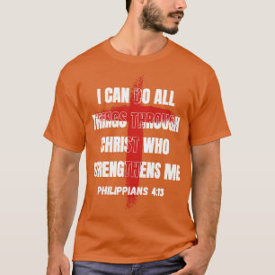 Philippinen 413 Geschenk des Christlichen Verses T-Shirt