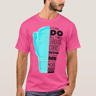 Philippinen 413 Religious Boxing Funny Christlich T-Shirt