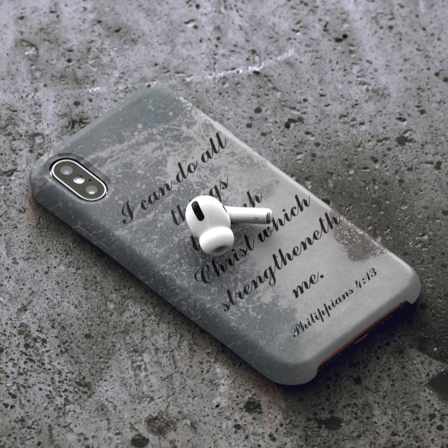 Philippinen 4:13 Bibel Verse Majestic Ocean Case- Case-Mate iPhone Hülle (Von Creator hochgeladen)