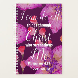 Philippinen 4:13 Bibelverse Christlich Planer