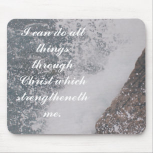 Philippinen 4:13 Bibelverse Majestic Ocean Mousepad