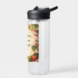 Philippinen 4:13 Bibelverse über zeitloses Design Trinkflasche