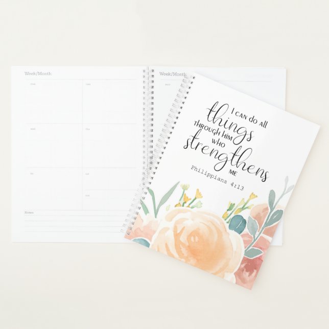 Philippinen 4:13 Ich kann alles durch ihn tun Planer (Anzeige)