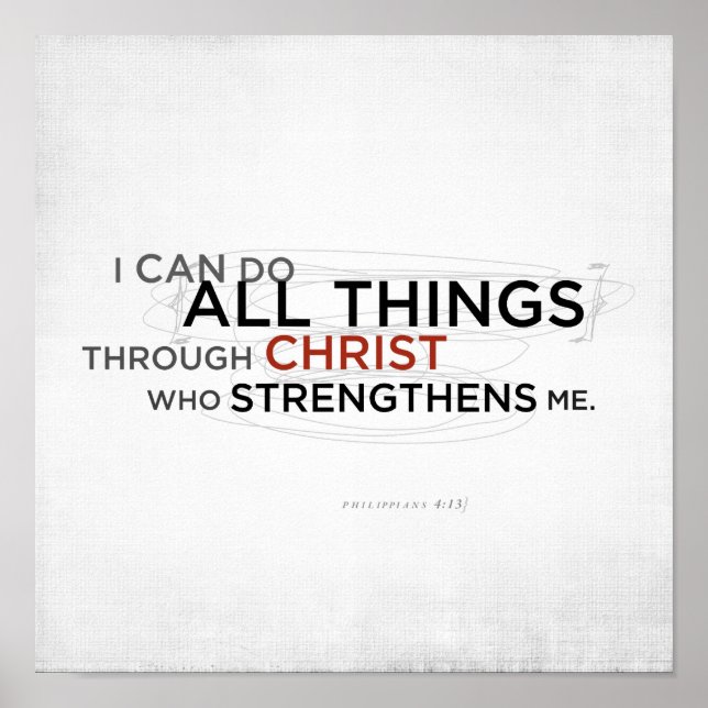 Philippinen 4:13 II Poster (Vorne)