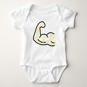 Philippinen 4:13 KJV Bibelverse Baby Strampler