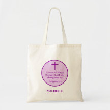 Philippinen 4:13 Personalisierte Tote-Tasche