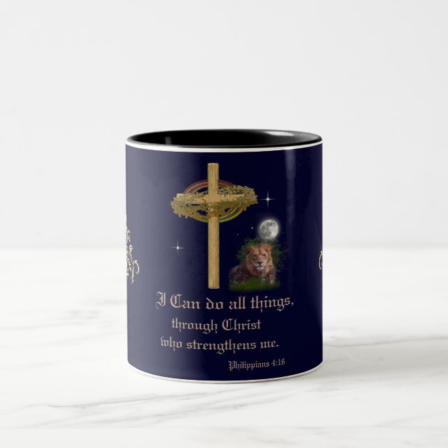 Philippinen 4:16 zweifarbige tasse (Mittel)