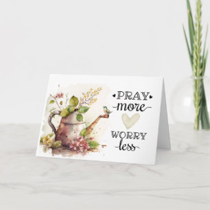 Philippinen 4:6-7 beten mehr Besorgnis erregend we Karte