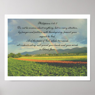 Philippinen 4:6-7 poster