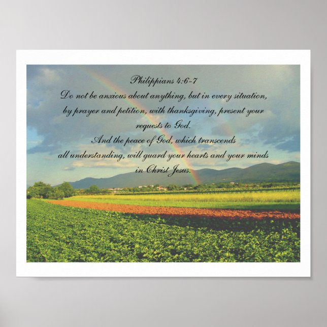 Philippinen 4:6-7 poster (Vorne)