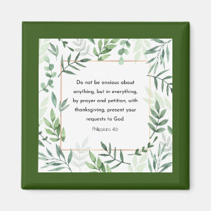 Philippinen 4:6, Bibelverse, Magnet