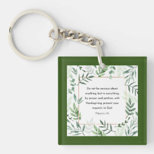 Philippinen 4:6, Bibelverse,  Schlüsselanhänger