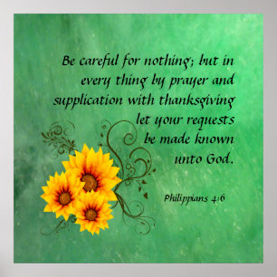 Philippinen 4:6 Poster