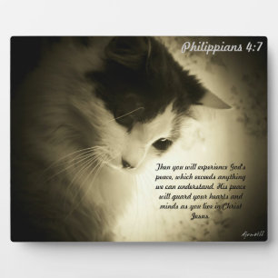 Philippinen 4:7 fotoplatte