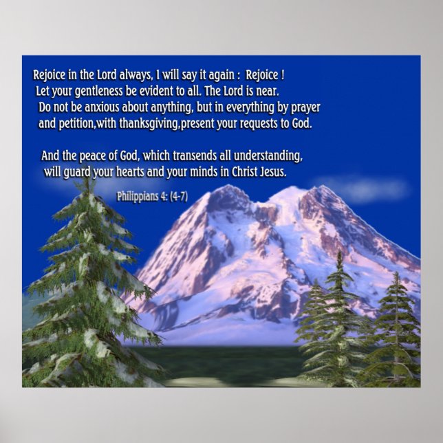 Philippinen 4:7 poster (Vorne)