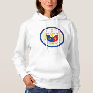 Philippinen-Coat-Circle-Shape Hoodie