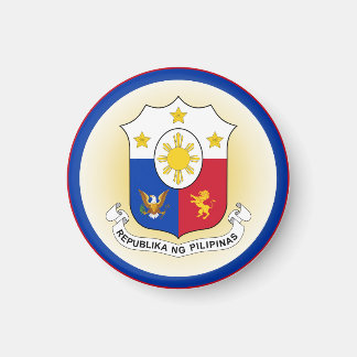 Philippinen-Coat-Circle-Shape Magnet