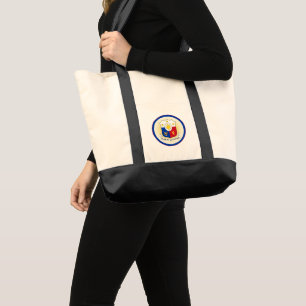 Philippinen-Coat-Circle-Shape Tragetasche