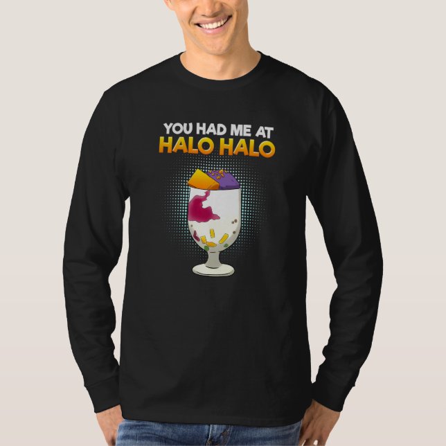 Philippinen, die du mir bei Halo Hallo Dessert Foo T-Shirt (Vorderseite)