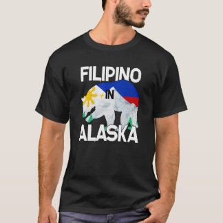Philippinen Filipino Alaska Eisbären Fahreberge T-Shirt