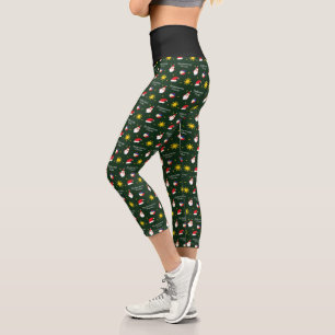 Philippinen Filipino Christmas Maligayang Pasko Capri Leggings